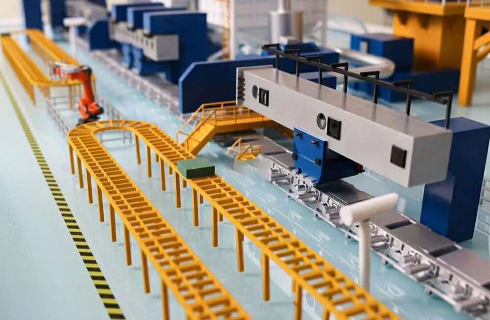 智慧工廠沙盤模型 制造業(yè)數(shù)字化轉型的可視化解決方案